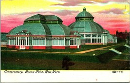 Vtg Postcard c. 1909 Conservatory, Bronx Park New York - Unused - £3.06 GBP