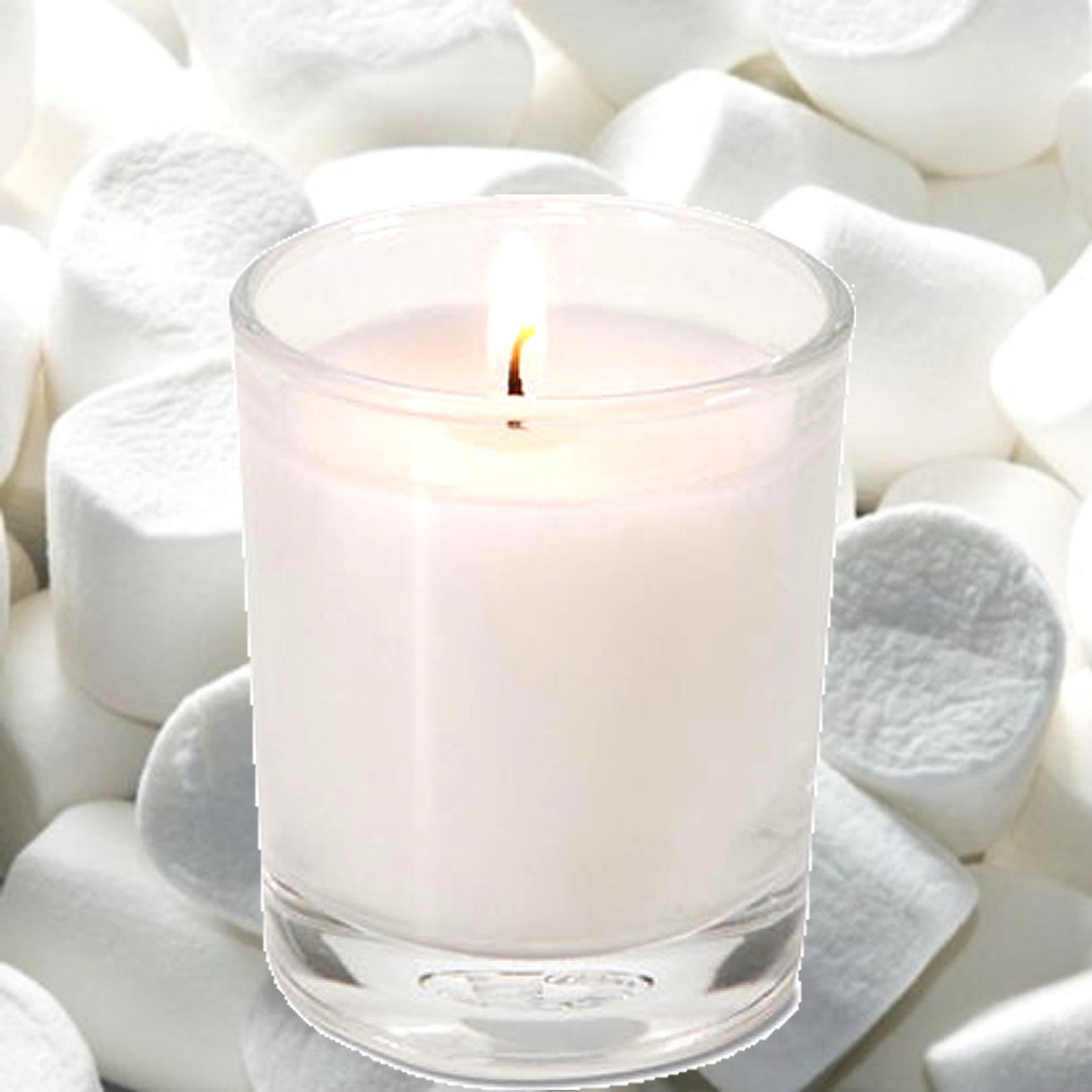 Vanilla Marshmallows Scented Votive Candles Hand Poured Luxury Home Frag... - $14.95+
