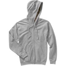 Mossy Oak Camo Water Repellent Full Zip Sweatshirt Camouflage Hoodie Gre... - $222.37 MXN