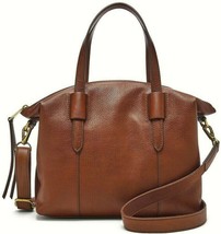 Fossil Skylar Satchel Crossbody Brown Leather Handbag SHB2657213 NWT $198 Y - $93.05