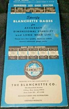 Vintage Blanchette Co. Slide Gage Selector . Clifton NJ - $7.99
