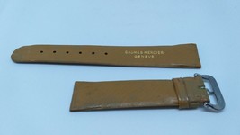 Strap Baume &amp; Mercier Geneve leather Measure :19mm 15-115-70mm - £83.40 GBP
