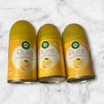 Lot Of 3 Air Wick Pure Refill Automatic Re Fill Citrus - $11.84