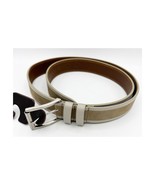 Tommy Bahama Two-Tone Leather Belt Khaki Size XL New with tags - £27.66 GBP