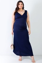 Plus V-neck Sleeveless Maxi Dress 1XL - £20.27 GBP+