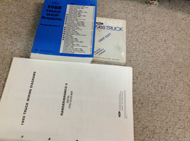 1988 Ford Ranger &amp; Bronco Ii Service Shop Repair Manual Set W Ewd &amp; Specs - £181.31 GBP
