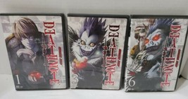Death Note Volumes 1/3/6 DVD Shonen Jump Original and Uncut Anime Manga  - £21.78 GBP