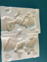 Alberta  #A287 - Skating Mouse Ornament Ceramic Mold - $5.50
