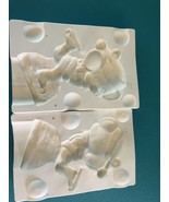 Alberta  #A287 - Skating Mouse Ornament Ceramic Mold - $5.50