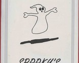 Spooky&#39;s Restaurant Menu Northshore Drive Knoxville Tennessee 1990&#39;s GHO... - £15.10 GBP