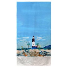 Betsy Drake Tybee Lighthouse, GA Beach Towel - £48.47 GBP