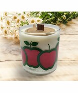Vintage MCM Cranberry Apple Marmalade Wood Wick 10oz Luxury Soy Wax Candle - $529.99 MXN