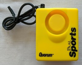 Quorum PAAL Sports Personal Alarm Protection Yellow Special Olympics  - $19.95