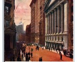 Broad Street View New York City NY NYC Raphael Tuck 1038 UDB Postcard W14 - £2.33 GBP