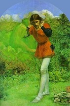 Ferdinand lured by Ariel by John Everett Millais - Art Print - £17.24 GBP+