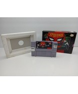 Spider-Man Super Nintendo Game 1995 Authentic SNES, W/ Box Included, Tested - £71.31 GBP