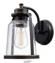 Globe-1-Roth Light Oil Rubbed Bronze Outdoor/Indoor Wall Lantern Sconce - $42.74