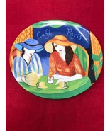 Cafe Paris 4914 Dinner Oval Plate from SANGO 94 11 1/8&quot; x 10 3/8&quot;      - $14.80