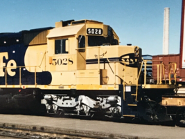 Atchison Topeka Santa Fe Railway Railroad ATSF #5028 SD40-2 Electromotive Photo - £7.46 GBP