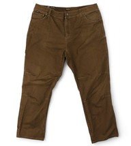 KÜHL Rydr Ryder Pants Mens 40 X 32 Brown Vintage Patina Dye Work Canvas - $37.08