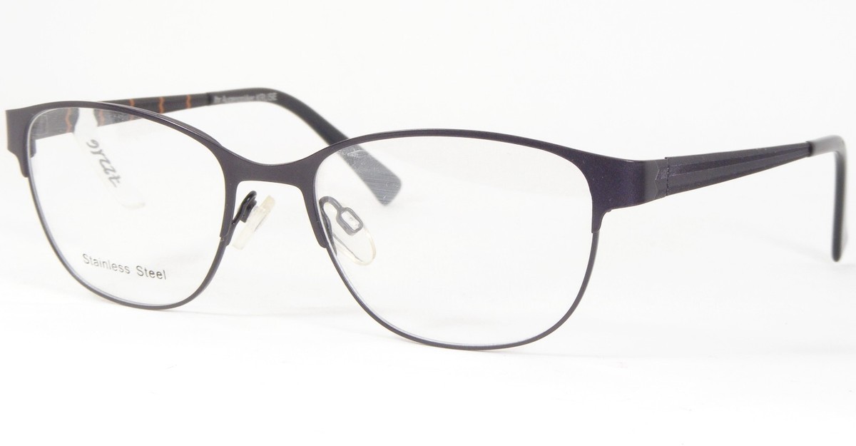 VISTAN KRUSE 2058 3 Ciruela Oscura ÚNICO RARO GAFAS 51-17-135mm Alemania - $66.32