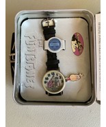 The Flintstones, Fred FLINTSTONE Fossil Watch & Tin Lunchbox 1993 D - $93.11