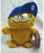 VINTAGE Dakin 1981 GARFIELD BASEBALL PLAYER 9&quot; Plush Stuffed Animal Toy ... - $29.70