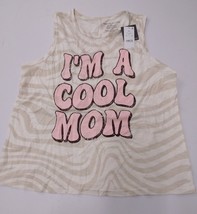 Women&#39;s Im a Cool Mom Sleeveless Graphic Tank Top - Size XL - $8.21