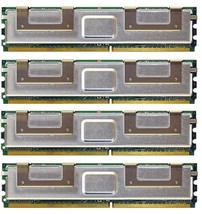 16GB (4X4GB) DDR2 Memory Ram PC2-5300 Ecc Fbdimm Dimm Tested For Servers - £28.97 GBP