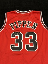 Scottie Pippen Signed Chicago Bulls Basketball Jersey COA - £158.87 GBP