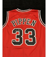 Scottie Pippen Signed Chicago Bulls Basketball Jersey COA - £156.74 GBP