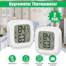 Digital LCD Indoor Temperature Humidity Meter Thermometer Fahrenheit Hygrometer - £16.77 GBP
