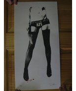 AFI Poster Signed and Numbered Silk Indoor Fire Screen Cleveland Septemb... - $183.34 CAD