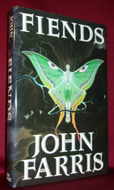 John Farris FIENDS First edition 1990 Dark Harvest Horror Novel SIGNED Fine/Fine - £17.61 GBP