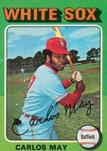 1975 Topps Mini Carlos May 480 White Sox VG - £0.79 GBP