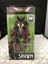 Mortal Kombat Spawn Figure Signed by Todd McFarlane 7&quot; LE  1 of 1000 Wal... - $124.99