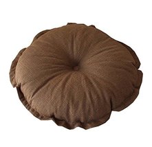 Flower Floor Pillow Seating Cushion for Reading Nook/Bed Room/Watching TV,Brown - $21.07