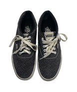 Vans Off The Wall Logo Mens Gray Black Sneakers Size 9.5 SKU 1519 - £25.99 GBP