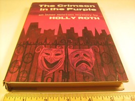 Hardcover The Crimson In The Purple Holly Roth Book Club Ed. [Y112] - £8.82 GBP