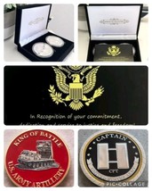 Army Rank Captain O-3 And  Ft. Sill  Artillery Base - $51.48