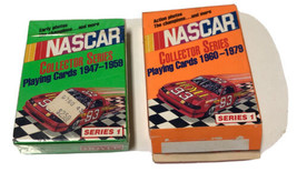 NASCAR Hoyle Series One Set Of 2 Playing Card Decks 1959-SEALED 1979-UNS... - $4.87