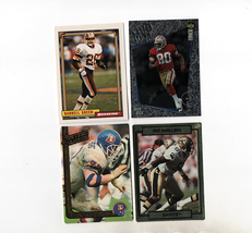 An item in the Sports Mem, Cards & Fan Shop category: (39) Card 1990's Football Grab Bag Lot Raw EXMT - NRMT P1275