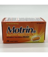 Motrin Ibuprofen Tablets 200mg (NSAID) 24 Caps 8/25+ COMBINE SHIPPING - $5.86 CAD