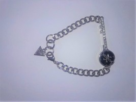 Guess Silver-Tone Charm Bracelet - £11.35 GBP