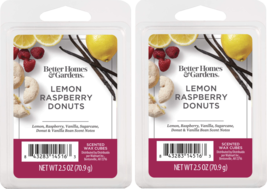 Better Homes and Gardens Scented Wax Cubes 2.5oz 2-Pack (Lemon Raspberry Donuts) - £9.48 GBP