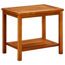 Coffee Table 50x35x45 cm Solid Acacia Wood - £24.84 GBP