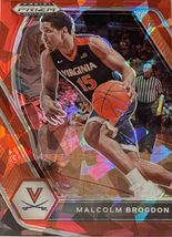 2021-22 Panini Prizm MALCOLM BROGDON  #74 Red Cracked Ice UVA/NBA Boston... - $2.39