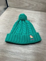 Dakine Owl Teal Beanie Winter Hat Pom Knit - $14.85