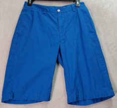 Vineyard Vines Shorts Womens Size 28 Blue Cotton Pockets Casual Flat Front Logo - £18.07 GBP