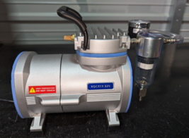 Rocker 320 Oil Free Compressor Lab Vacuum Pump / 167320-11 / 80 psi / TESTED - £125.12 GBP